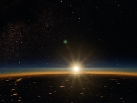 Orbital sunrise