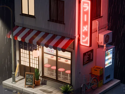 Ramen shop front