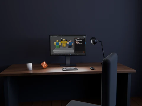The desk