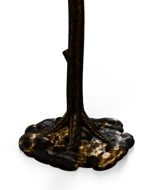 Black patina